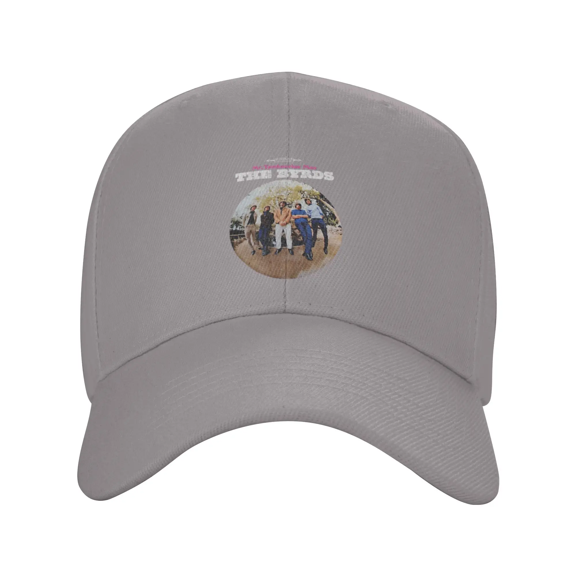 Circular Band Photo Outdoor Portrait Crest Trendy Baseball Cap Marathon Moisture Wicking Snapback Cap