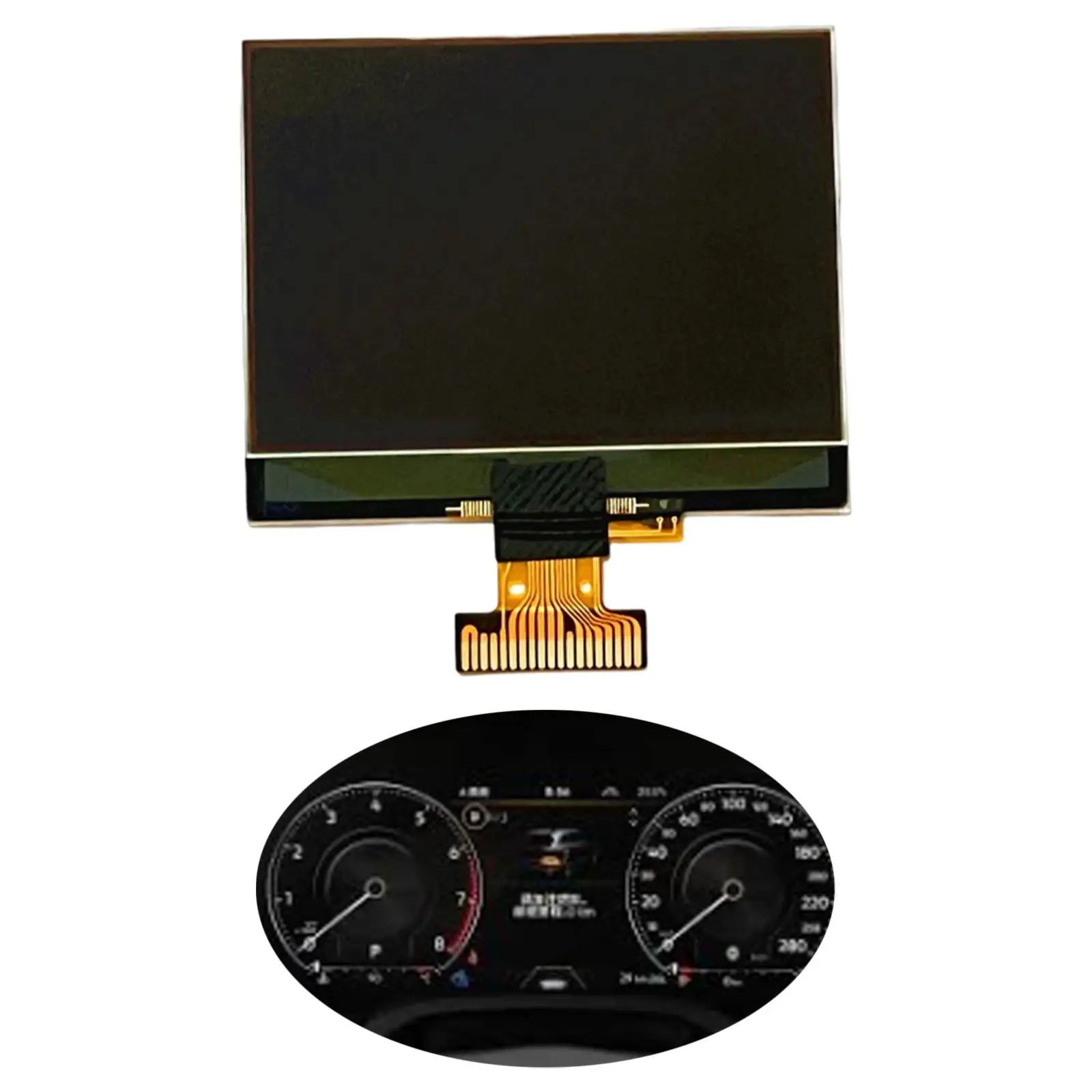 

Instrument Cluster LCD Screen Replacement 92290206 Glass Panel for VW Golf V Passat B6 Jetta Touran