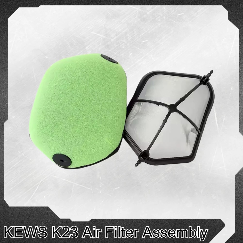 Hot KEWS K23 Air Filter Assembly Filter Element Sponge Air Filter Holder For KTM HUSQVARNA GASGAS SXF EXC FC FE TE MC 2023-2024