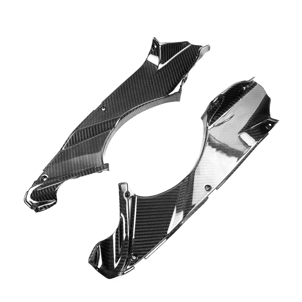For MV Agusta Superveloce 800 Carbon Fiber Front End Liner Side Panels Motorcycle Custom Racing Bodywork Part