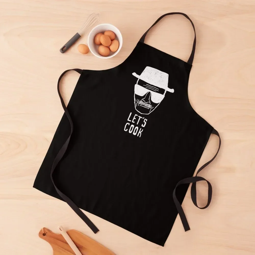 Breaking Bad Let's Cook Apron kitchen girl Trim Cloth Apron