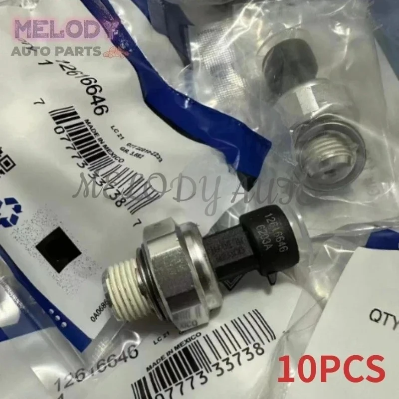 10PCS 12616646 12677836 12614969 Oil Pressure Sensors For GM Chevrolet Impala Express 1500 2500 3500 Cadillac CTS
