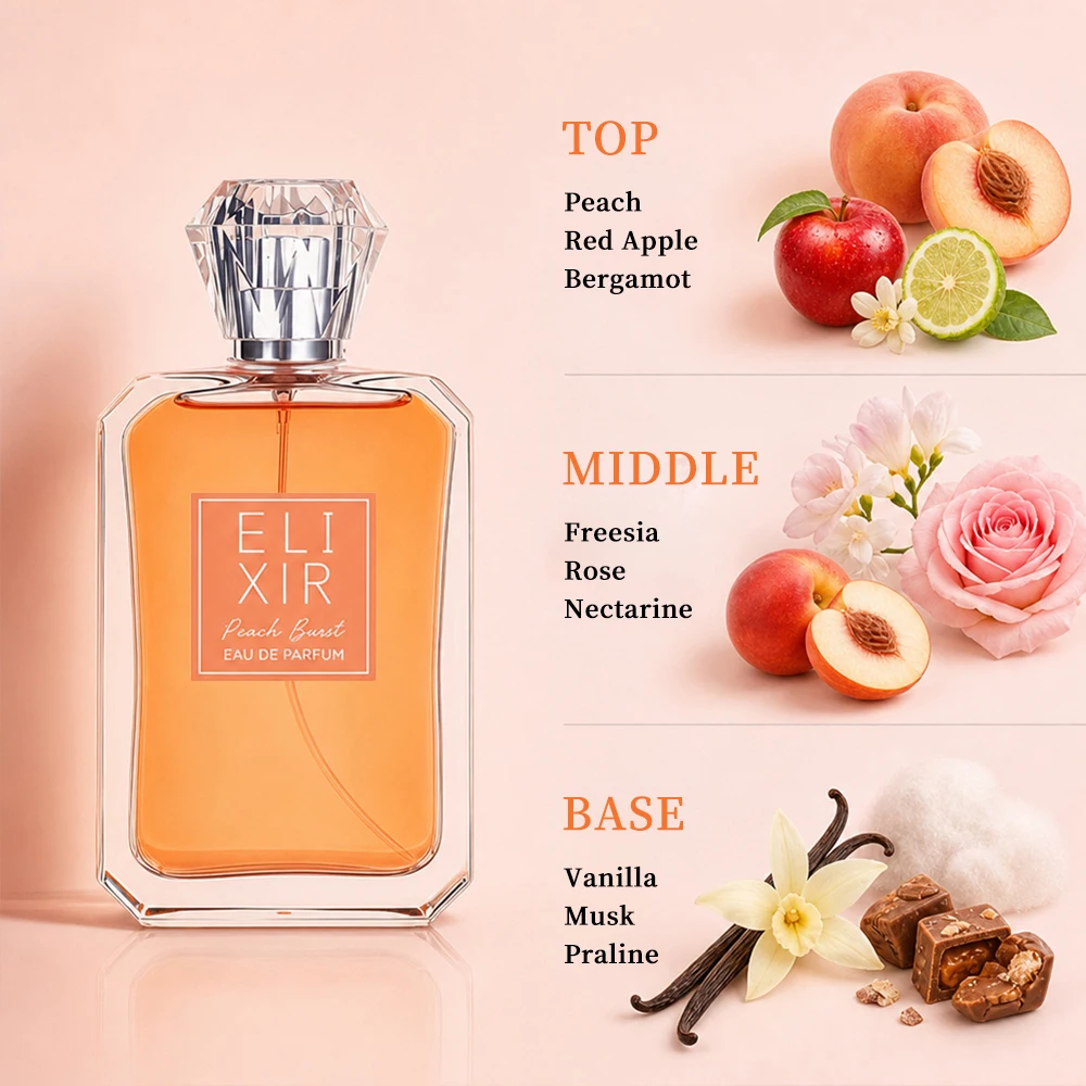 3.4fl Oz Eau De Parfum Spray,Strawberry,Marshmallow and Vanilla Perfume For Women Long Lasting,Perfect For Dating, Daily Life