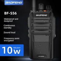 New BaoFeng S-56MAX Walkie Talkie Dual Band Portable Two Way CB Radio Amateur Transceiver Waterproof portable radio Transceiver
