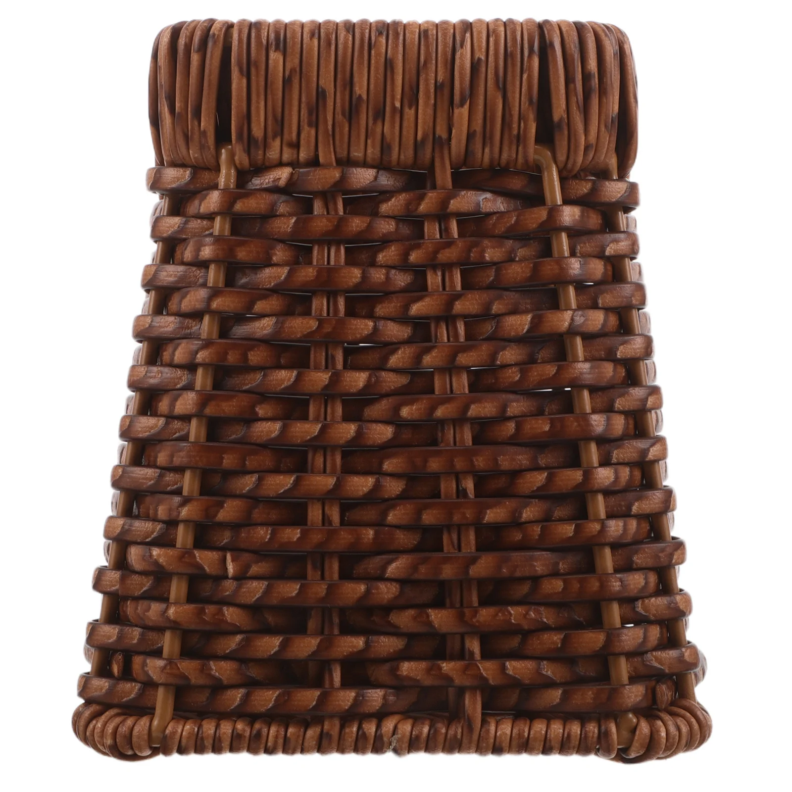 

Imitation Rattan Cutlery Drainer Basket Kitchen Countertop Utensil Holder Silverware Organizer Drainage Basket