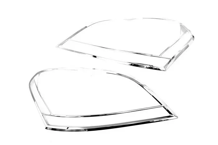 

Высококачественная хромированная крышка головного света для Mercedes Benz W164 ML Class, бесплатная доставка