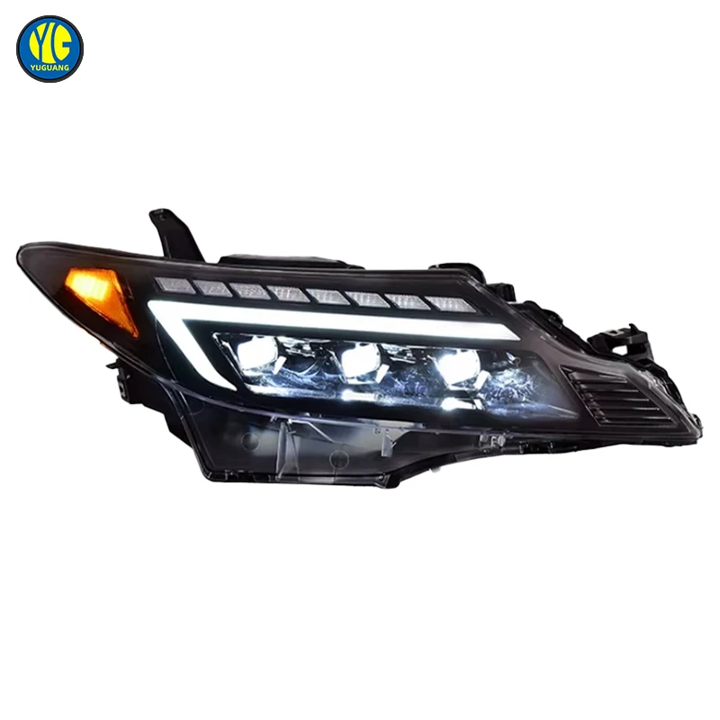 For Toyota PREVIA 2006 2009 2012 Auto Parts Headlight Front Light LED Lens Headlights Upgrade Durable 6000k Head Lights