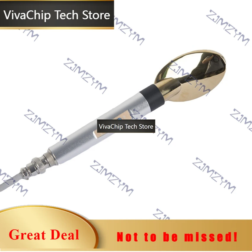 VivaCTFacial Skin Care Massager Beauty Device Microcurrent Thread Lift Face Golden Spoon