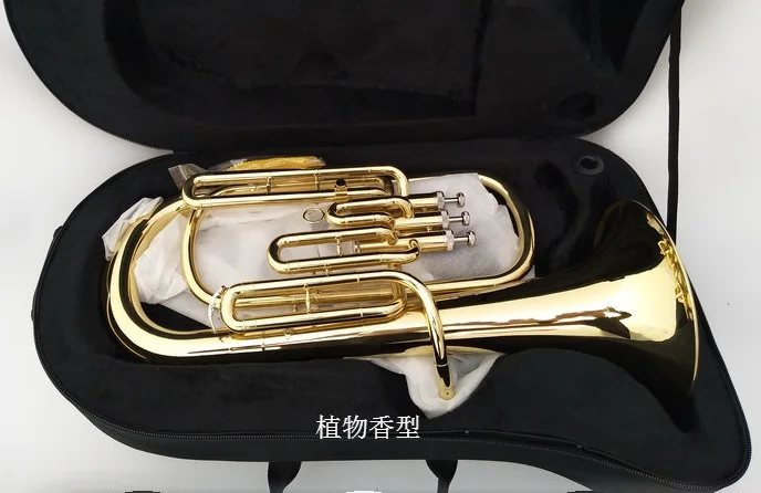 Weifang-Rebon Bb Key Alto Baritone, Small Size Tuba with Soft Case