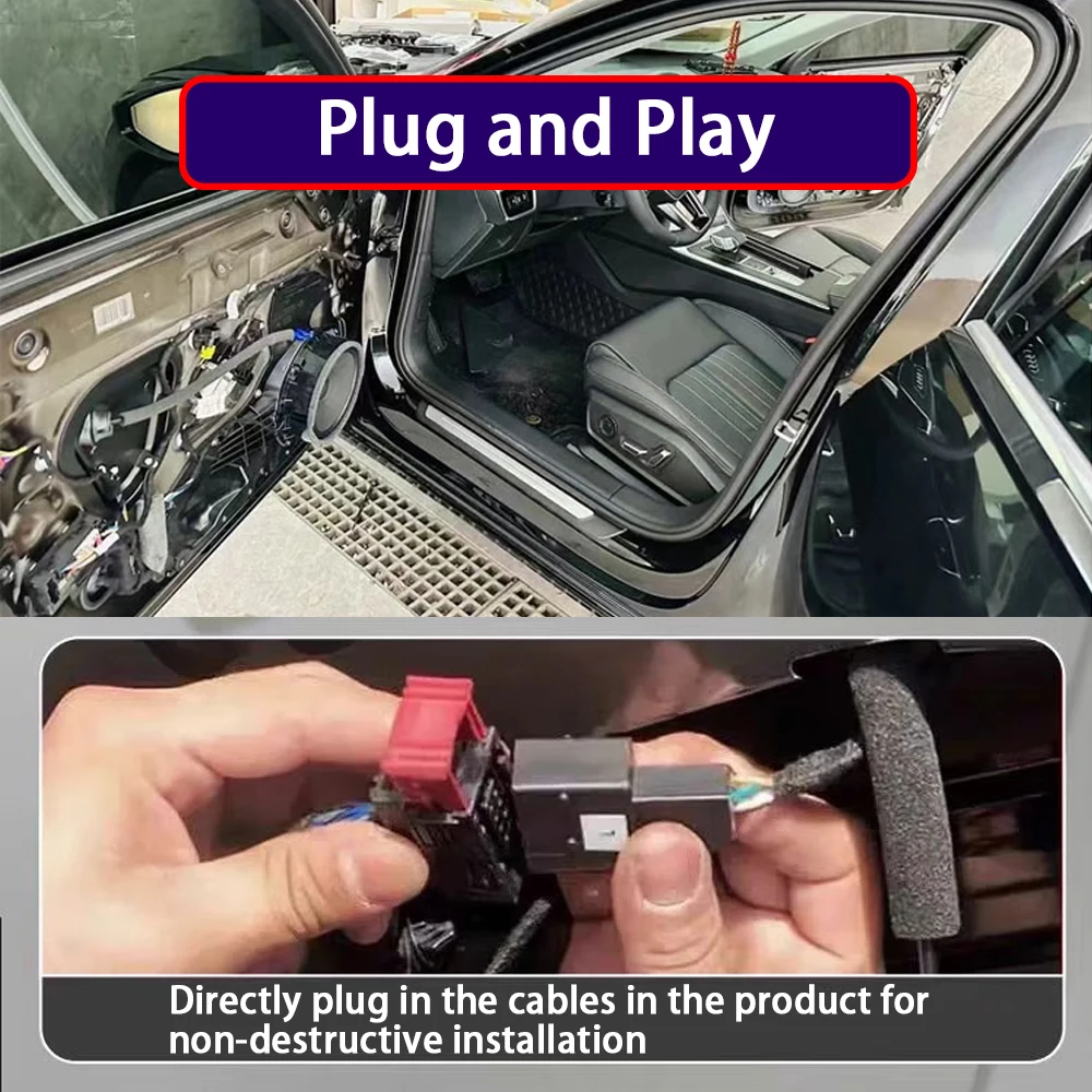 OEM قفل الباب الكهربائي المحرك ل Neta GT 2023 2024 2025 لينة إغلاق الباب عدة نظام مزلاج الطاقة السيارات سحب الباب سهلة إغلاق