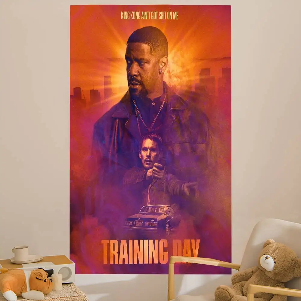 crime movie T-Training Day Denzel Washington Hanging Bohemian Tapestry Bohemian Wall Tapestries Mandala Cheap Hippie Wall