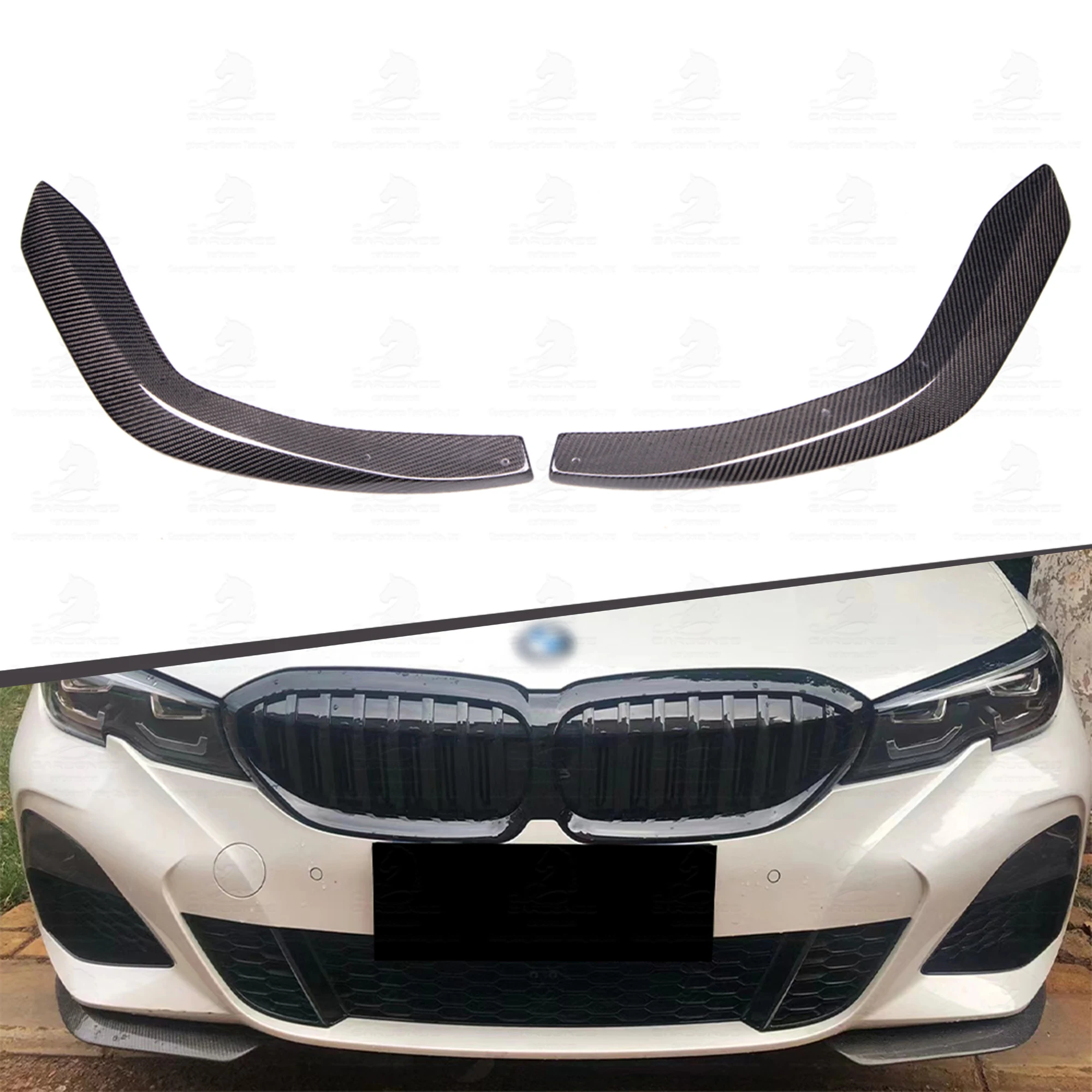 

Modification Hot Sales Carbon Fiber Body Kit Front Bumper Splitter Fit for G20