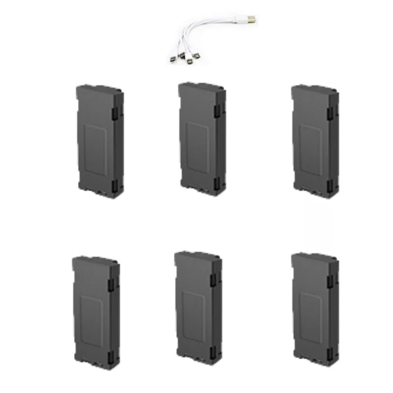 M5S Drone Battery Spare Parts 3.7V 1800mAh Battery/Propeller/4-in-1 Charging line/USB charging line Accessories For M5S RC Done