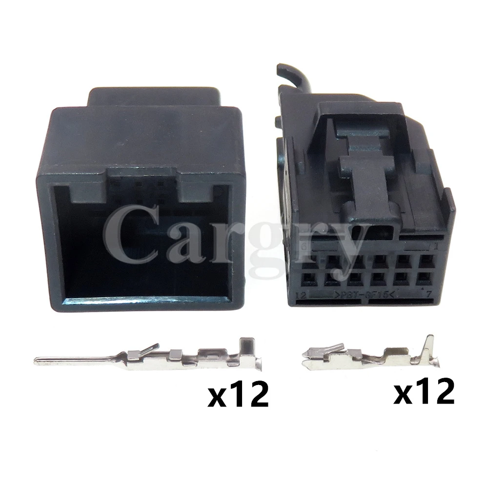 1 Set 12P 8 e0972112a otomobil Radar elektrik kablosu için VW 1534096-1 1-1534096-1 araba parçaları