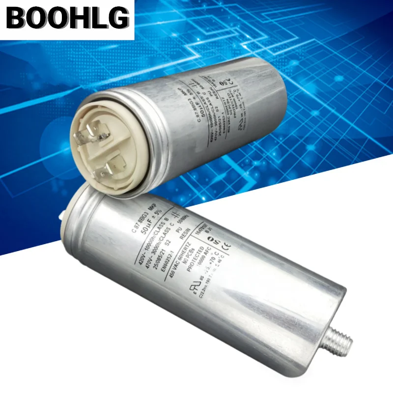 

1 шт. C.87.8BG3 MKP 50 мкФ пусковой конденсатор двигателя