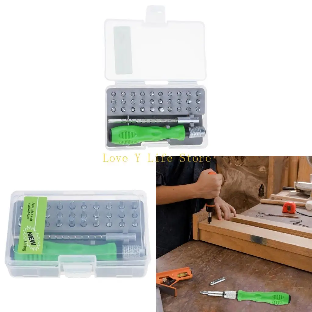 

L74C 32PCS Small Overdriver Установите многофункциональный инструмент ремонта для домашнего и офиса