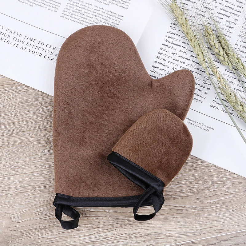 

Reusable Body Cleaning Glove Body Self Tan Applicator Tanning Gloves Cream