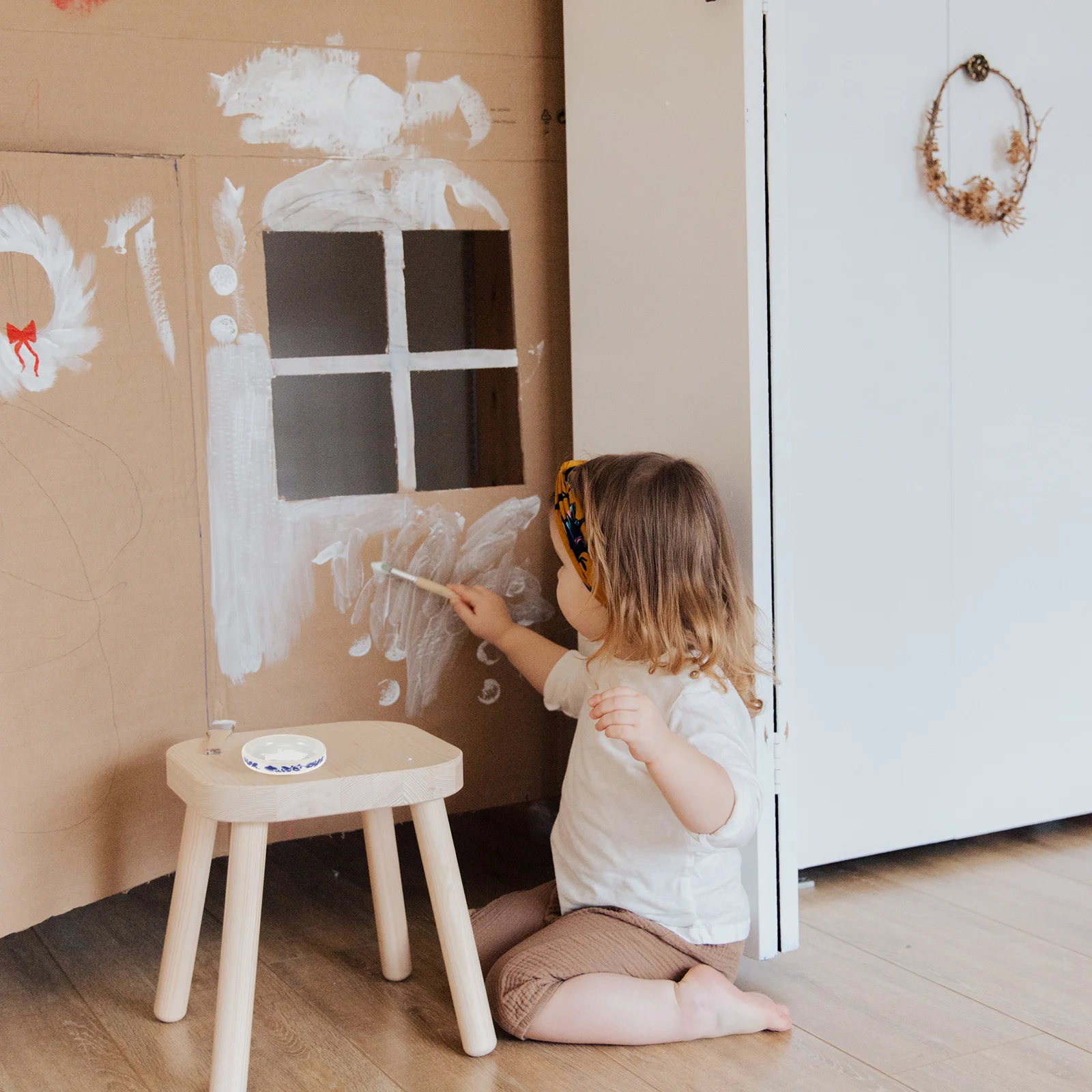 

Easy to Clean Pigment Tray Ink Mixing Color Paint Plate with Lid Watercolor Reusable