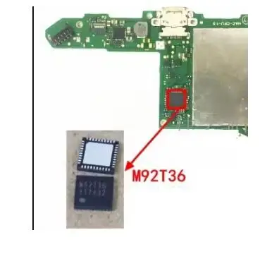 USB-C CHARGING POWER CONTROL IC CHIP M92T36 FOR NINTENDO SWITCH / SWITCH LITE / SWITCH OLED