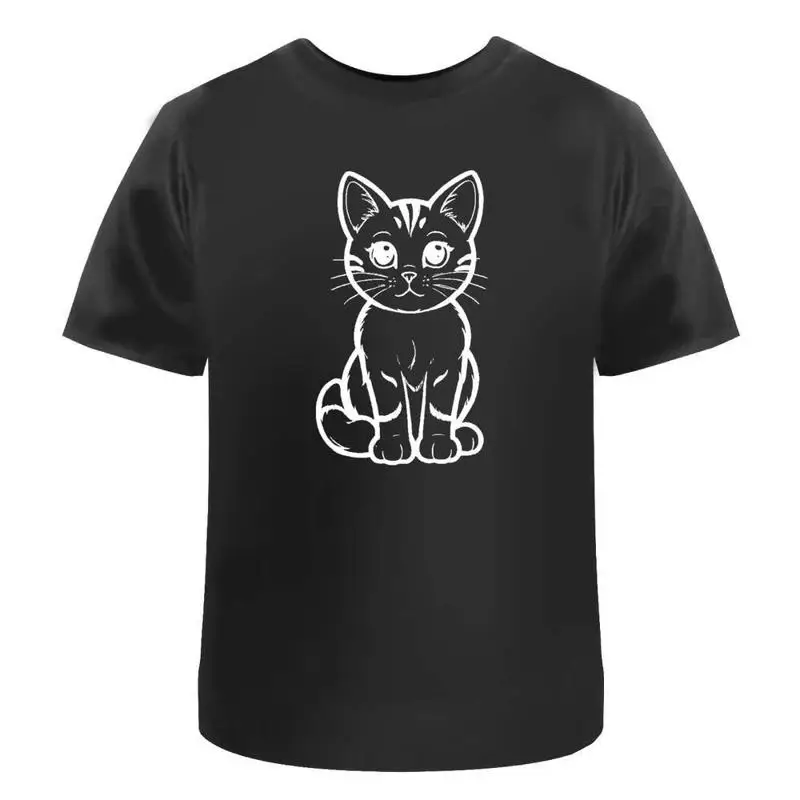 

Хлопковая футболка Cute Tabby Cat' Ta044834