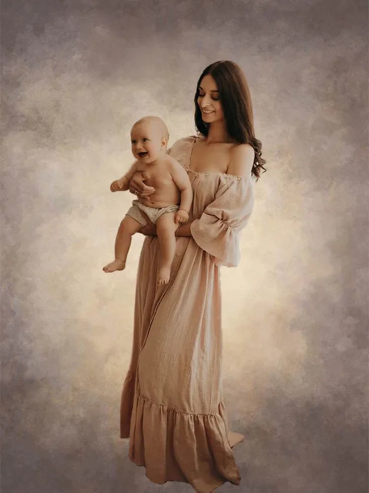 استوديو التصوير خلفية الدعامة مجردة كبار الأسود التدرج خلفية الملصقات الوليد النساء صورة الفن معدات التصوير #5