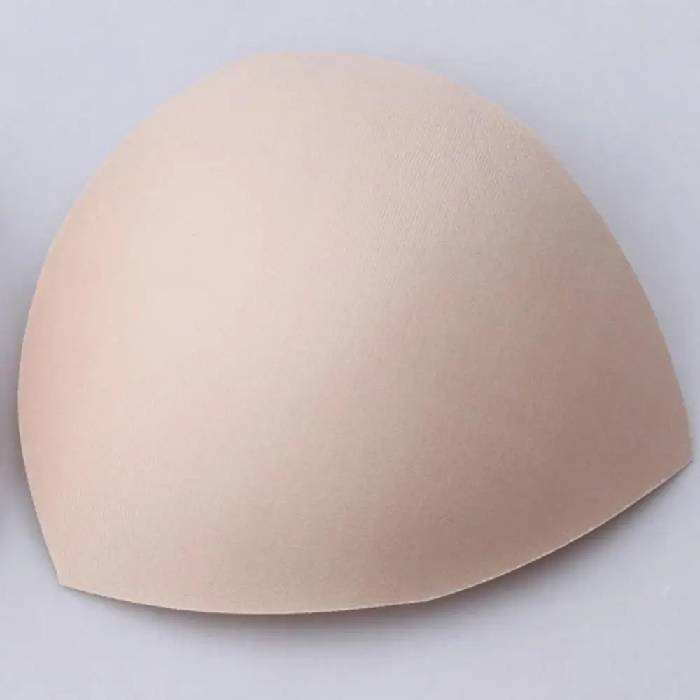 Circular/Triangle Sponge Bra Inserts Pads Women Soft Removable Underwear Push up Breast Enhancer Bra Pads Intimates Accessories