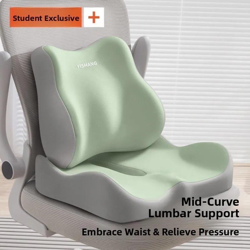 Memory Foam  Cushion Office Chair Pad Lumbar Support Student Assorted Sizes Irregular Shape Home Use Winter Collection