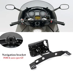 PER BMW K1300GT K1200GT 2006 - Supporto per staffa GPS di navigazione per telefono moto Adattare il supporto PER K 1200 1300 GT