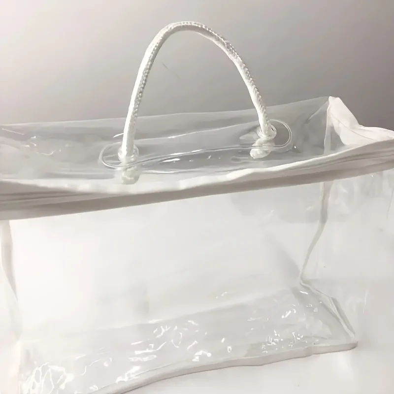 1/2pcs PVC transparent bag PVC home textile household four-piece bag PVC storage bag transparent curtain bag