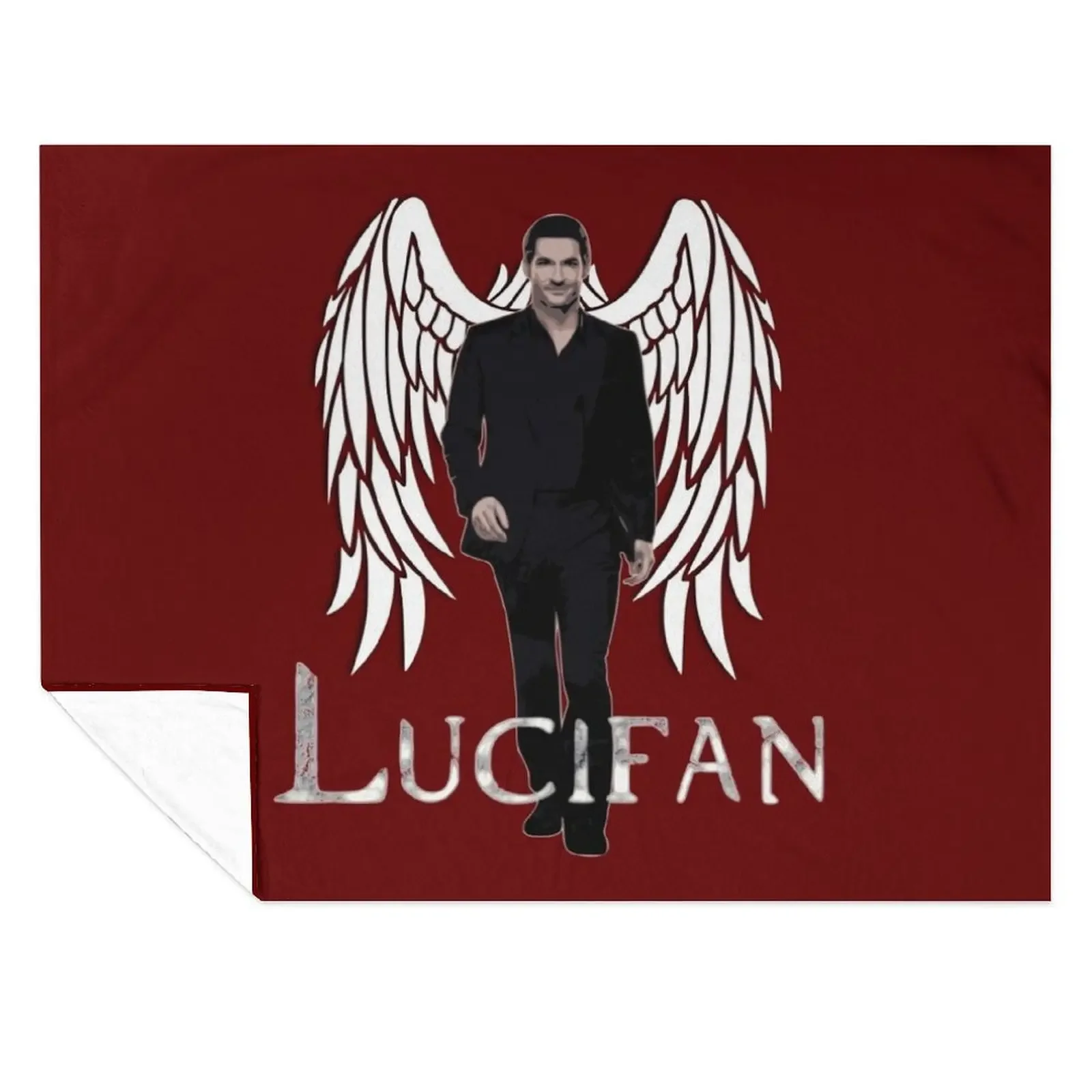 

Lucifan / Lucifer Throw Blanket Picnic Giant Sofa Hairy Soft Blankets