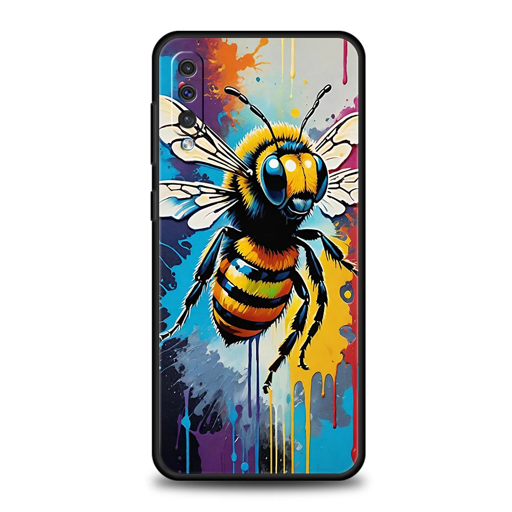 Bugs Bees Scientific Decomposition Phone Case for Samsung Galaxy A24 A13 A53 A73 A33 A22 A12 A70 A50 A10 A20 5G Soft TPU Shell