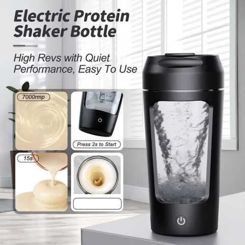 새로운 650ml USB 전기 휴대용 유장 단백질 셰이커 병 완전 자동 교반 컵 충전식 체육관 BA 무료 칵테일 블렌드 Best5 새로운 650ml USB 전기 휴대용 유장 단백질 셰이커 병 완전 자동 교반 컵 충전식 체육관 BA 무료 칵테일 블렌드 Best5