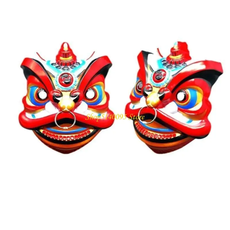 Dxae Chinese Lion Dance Mask Mask Lion Dance Mask For Women Men Cosplay Entuzjaści Halloween Party Decoration Mask