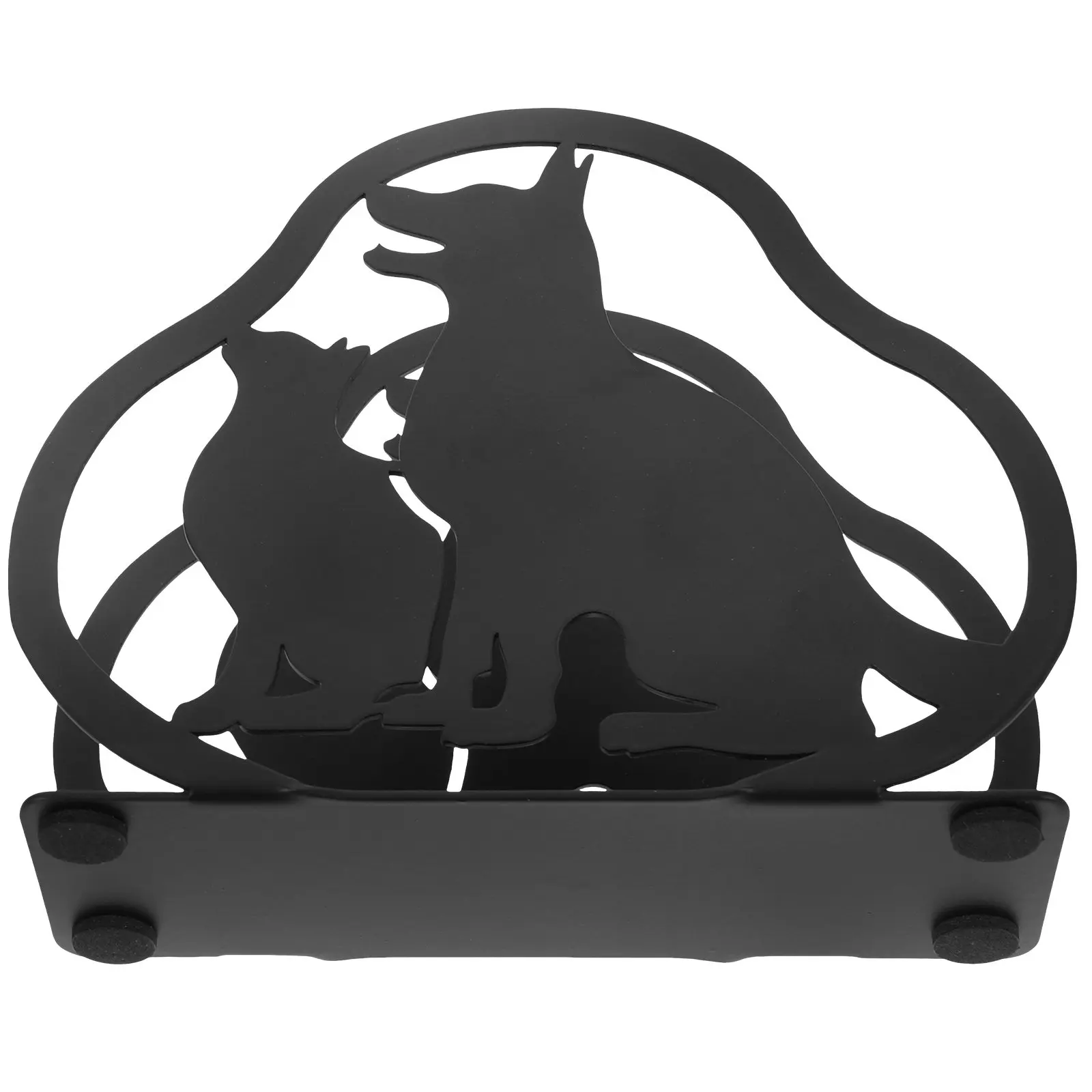 

Stylish Iron Napkin Holder Adorable Design Vertical Storage for Bars Social Gatherings Home Kitchen Table Basket