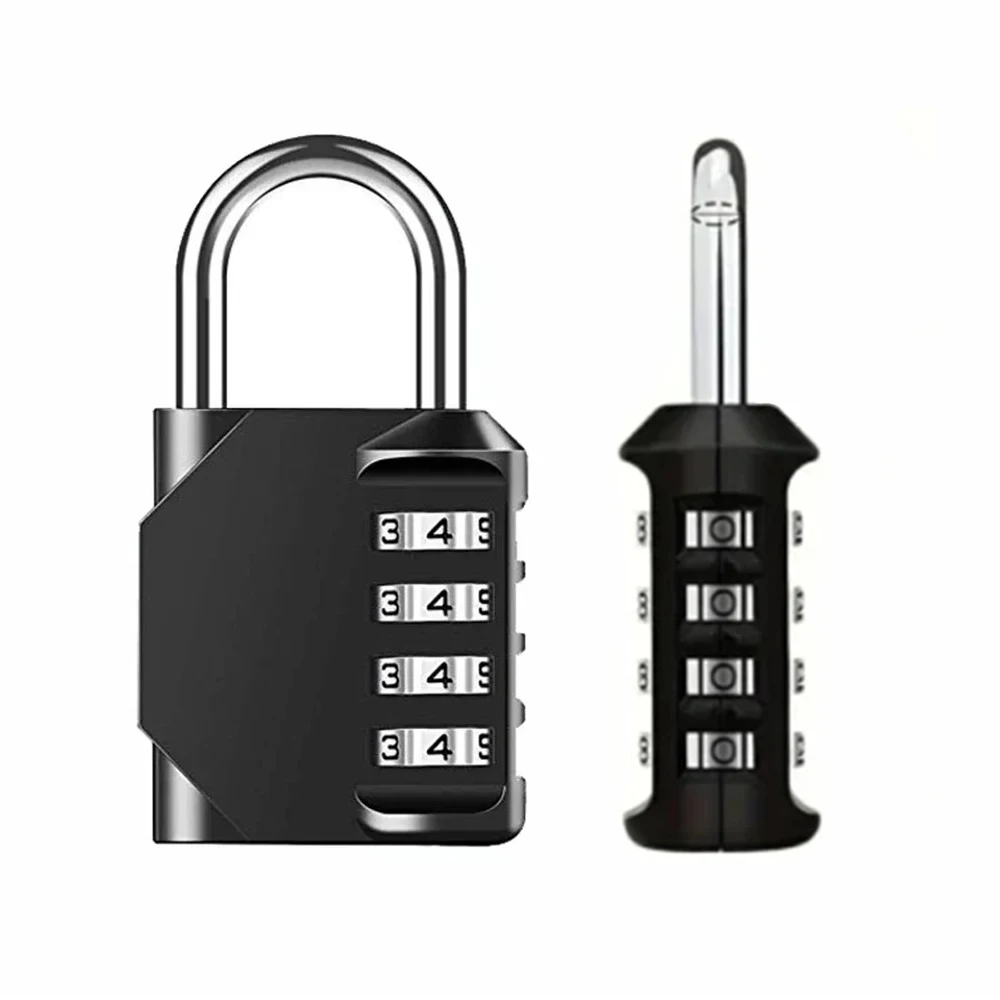 1PCS Password Locks ORIA Combination Padlock 4 Digit Waterproof Outdoor Lock For Door Suitcase Bag Package Cabinet Locker Window