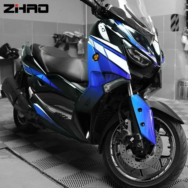 Motorcycle body fairing sticker logo decals Protector Decal 3D Stickers For XMAX 300 XMAX300