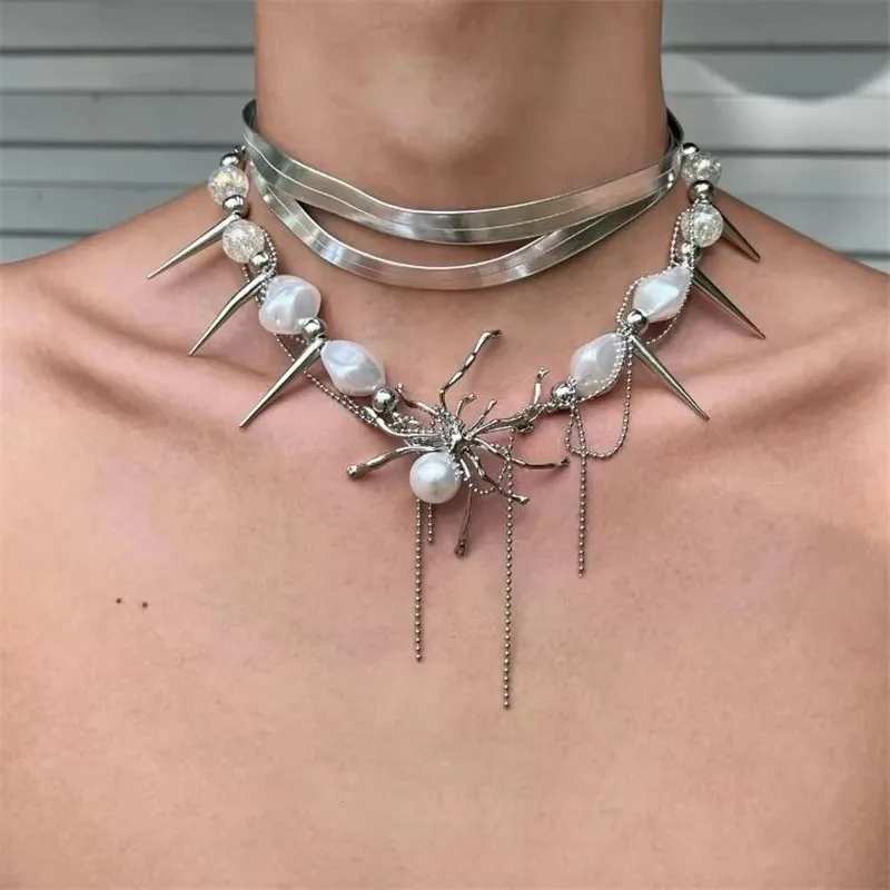 2024 neue Vintage-Halskette, doppelstöckige Perle, Tigerauge, luxuriöser Hofstil, Unisex-Halsband für Damen und Herren, Paarschmuck