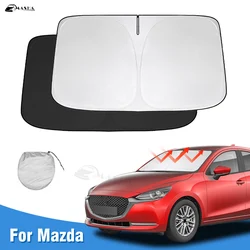 Windshield Sunshade for For Mazda 2 2016 - 2021 2022 2023  Window Shade Sun Visor Protector Blocks UV Rays Keep Your Car Cooler