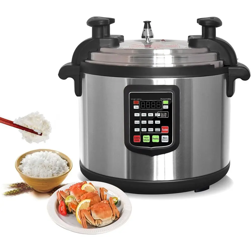 

21L 220V Multifunction Pressure Cooker with Non-stick Pot for Hotel and Restaurant Kitchens