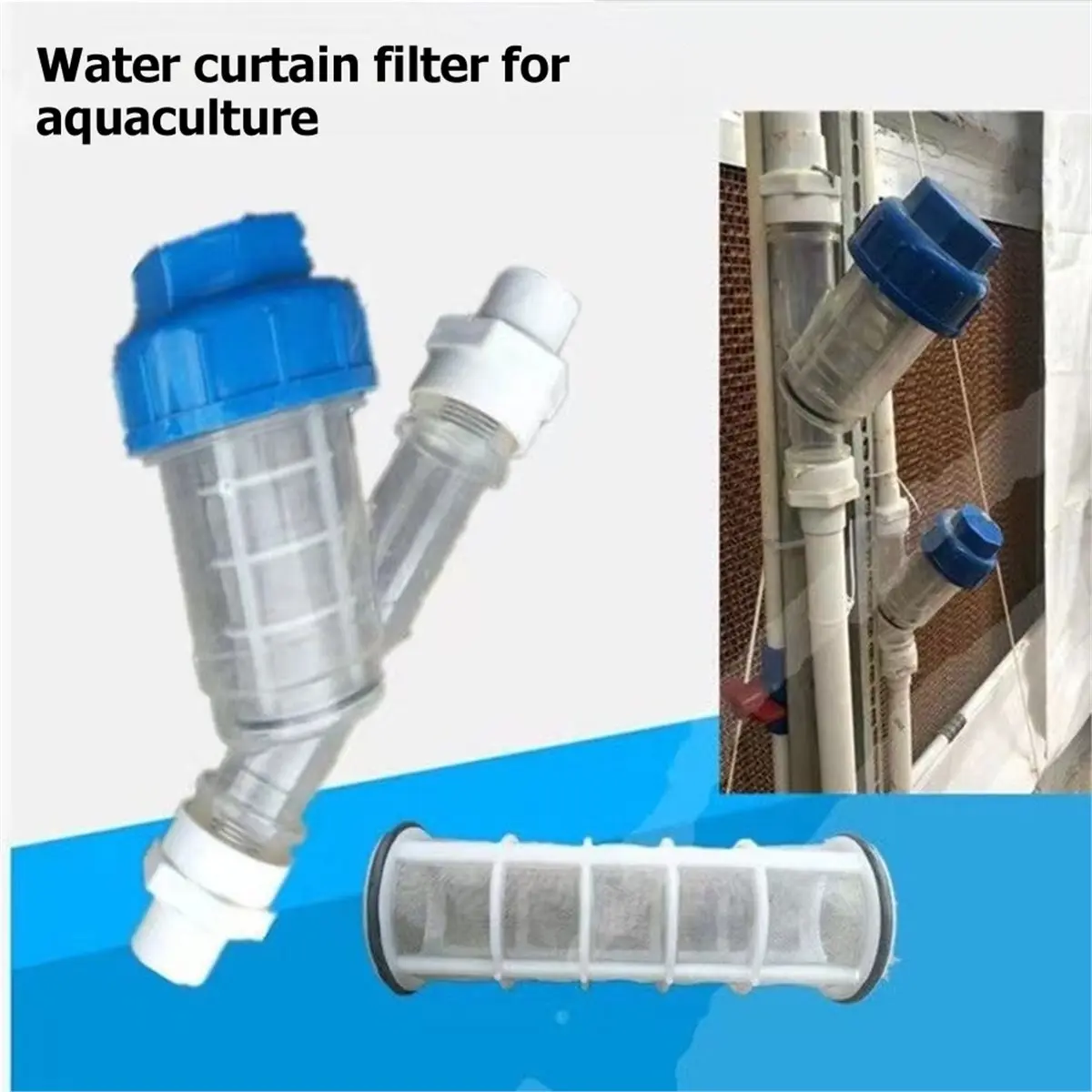 Winter Essential Animal Livestock Chicken Farm Wet Curtain Filter Water Curtain Filter for Optimal Air Quality(32mm Diameter)