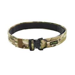 New 1.5 Inch Double Layer Belt Outdoor Molle Belt  CS Hunting Belt