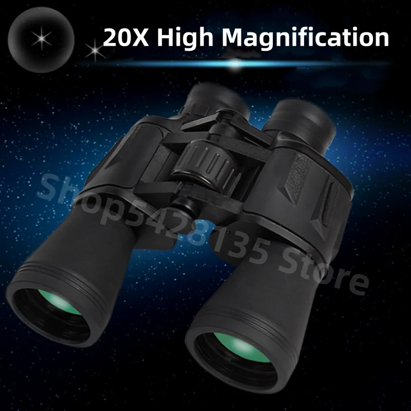 

20X50 Zoom HD BAK4-Prism Powerful Binoculars Long Range Professional Telescope For Outdoor Camping Travel