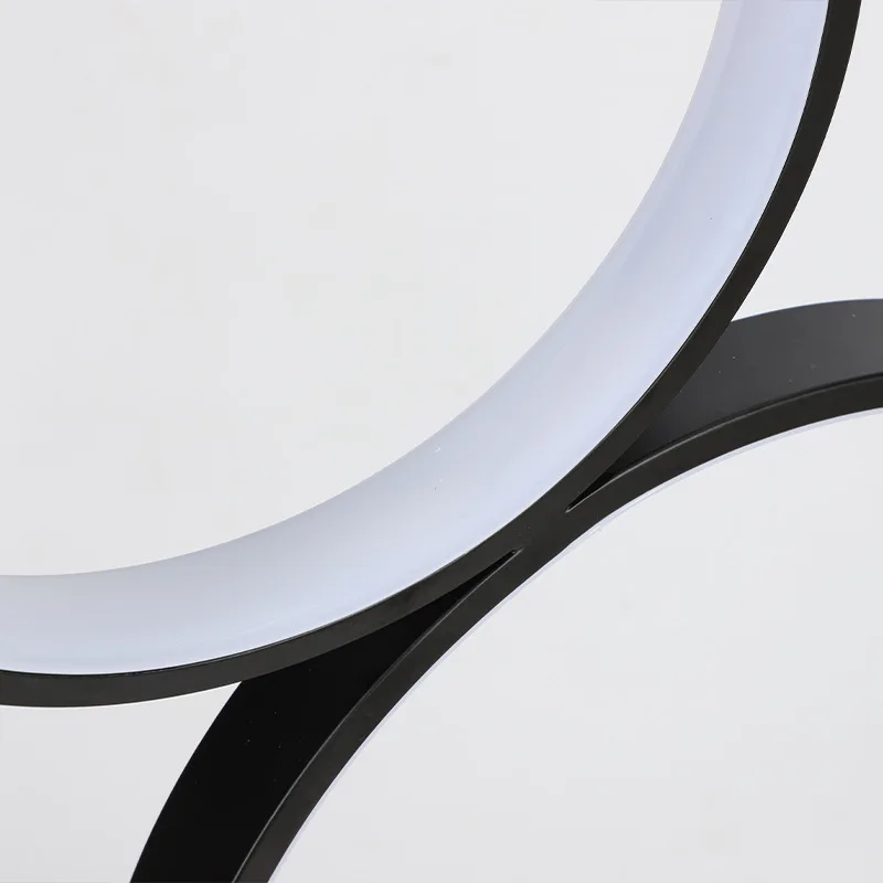 Modern Led Floor Lamp Nordic Ring Floor Lamps For Living Room Bedroom Study Deco Light Home Remote Control Dimming Standing Lamp