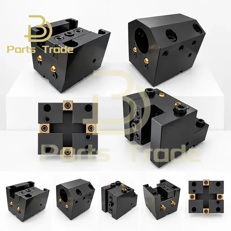 BMT40 45 55U Turning Milling Compound Fixed Tool Holder Drilling Boring Outer Diameter End Face Turret CNC Lathe Tool Holder