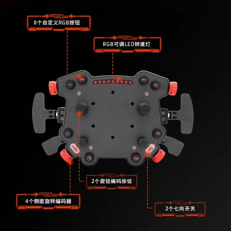 [douya]Speed Magic GT Pro Hub K delivers precise force feedback for immersive racing cockpit setups Upgrade your gaming rig