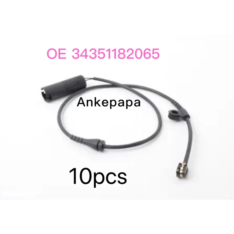 

10PCS OE 34351182065 Rear Axle Brake Pad Wear Sensor for BM 7 Series E38 Brake Pad Wear Warning Contact Sensor Brake Line