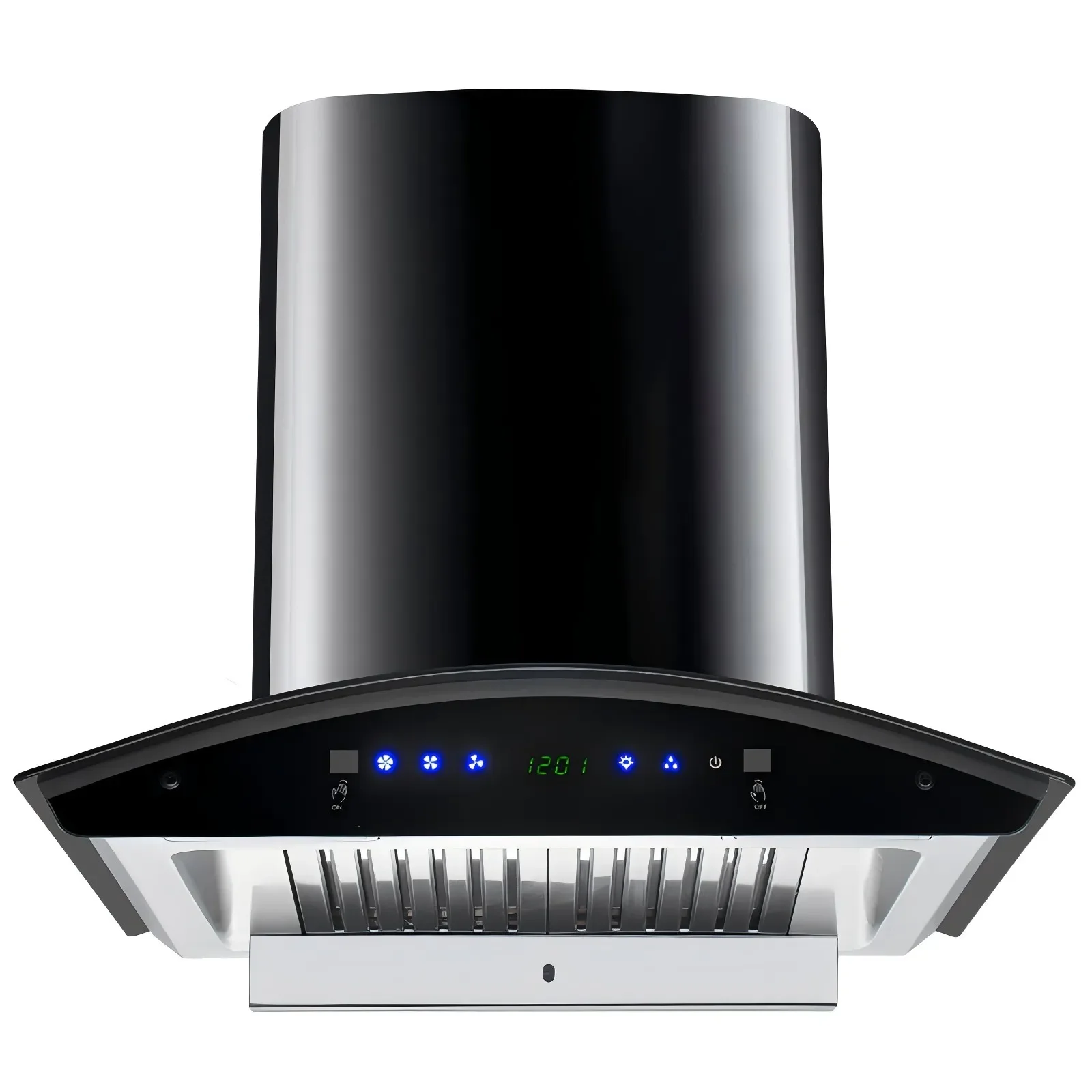 

Коммерческая промышленная кухонная вытяжка с сенсорным экраном высокой мощности для мобильных устройств