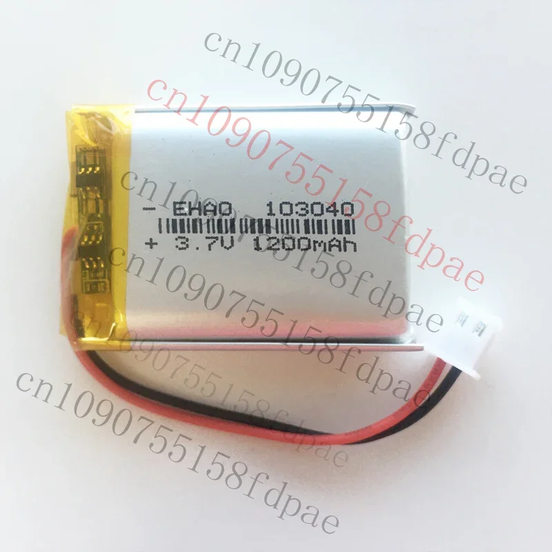 

Премиум 5 шт. 3,7 В 1200 мАч Lipo аккумуляторная батарея JST 2Pin 2,54 мм для DVD GPS 103040