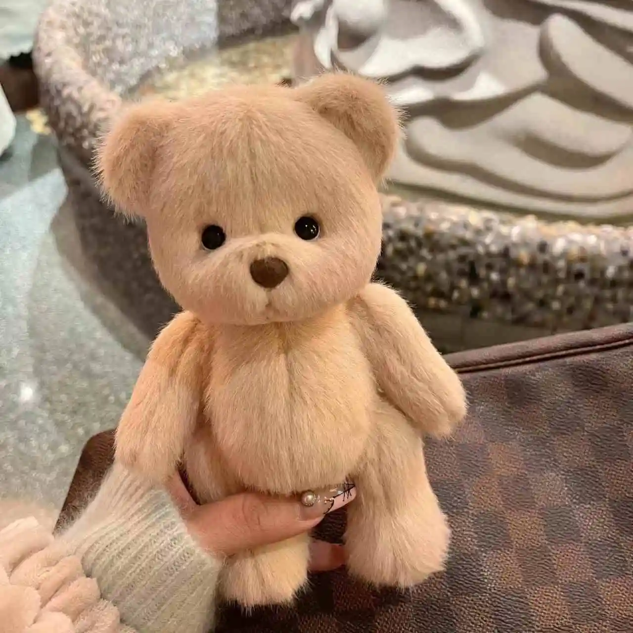 30 cm hoge kwaliteit handgemaakte Lena Joint Bear Only kleding cosplay verandering kleding meisje knuffel knuffelpop vriendin geschenken