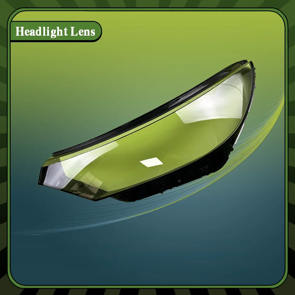 Car Front Headlight Lens Cover Clear Car Light Glass Shell Plexiglass Replace Original Auto Gadgets For Voyah Dreamer 2022-2024